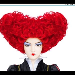 Wig for queen of hearts costume